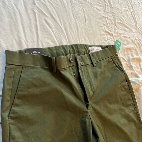 Gap green straight jeans - Picture 3 of 15